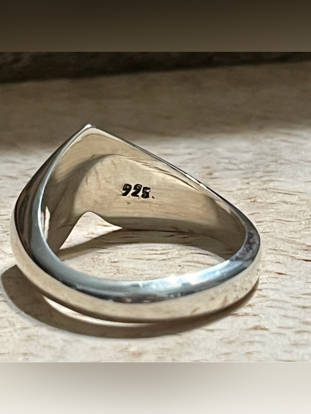 Sterling silver heart ring size 6-9 - Picture 12 of 13